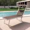Zestaw 20 aluminiowych leżaków plażowych Santorini Limited Edition Sprzedaż