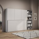 Szafa z łóżkiem chowanym pojedynczym poziomym Kando G oszczędzająca miejsce Oferta