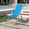 4 regulowane składane leżaki plażowe Riccione Gold z aluminium Sprzedaż