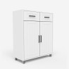 Nowoczesna uniwersalna szafka łazienkowa 2 drzwi 2 szuflady 60 cm Takari Model