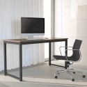 Biurko 140x60 cm z metalowymi nogami Milwaukee Promocja