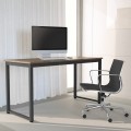 Biurko 140x60 cm z metalowymi nogami Milwaukee Promocja