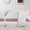 Stół do manicure rekonstrukcji paznokci składany ekonomiczny z kółkami Nais Sprzedaż