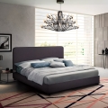 Drewniane dwuosobowe łozko 160x190 cm Zurich King Promocja