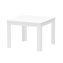 Stół do jadalni biały kwadrat 80x80cm nowoczesny design Ika 8 Promocja