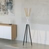 Pakart nowoczesny drewniany wieszak metalowy w stylu skandynawskim Sprzedaż