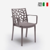 Zestaw 23 krzesła na zewnątrz z podłokietnikami Matrix Armchair Bica Wybór