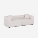 Sofa 3-miejscowa, modułowa do nowoczesnego salonu z tkaniny Neko Oferta
