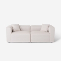 Sofa 3-miejscowa, modułowa do nowoczesnego salonu z tkaniny Neko Sprzedaż