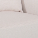 Sofa modułowe 3-osobowe z tapicerką z tkaniny z szezlongiem i możliwością konfiguracji jako narożnik Lorys Środki
