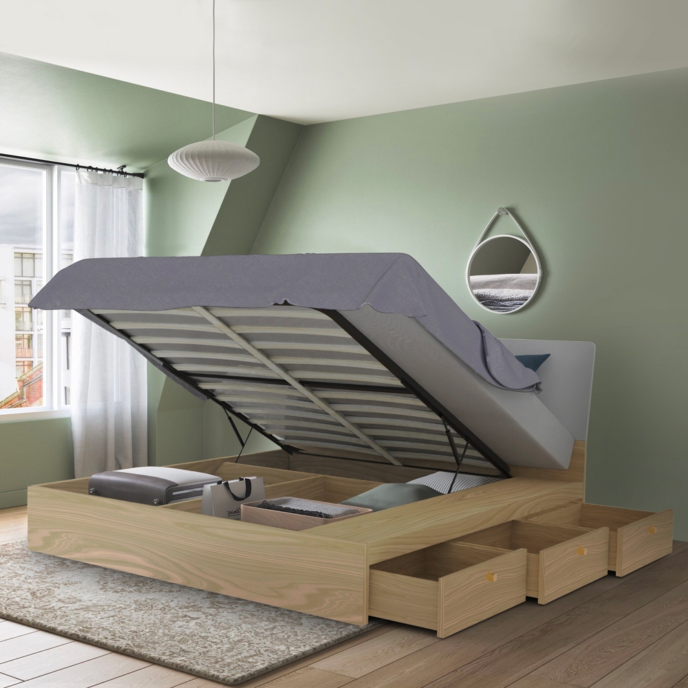 Łóżko podwójne 160x190 cm kontener nowoczesny design Steyr Promocja Łóżko podwójne 160x190 cm kontener nowoczesny design Steyr Promocja
