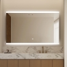 Lustro łazienkowe z podświetleniem 130x80cm LED Krona XL Sprzedaż