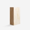 Stolik kawowy w nowoczesnym stylu imitacja marmuru 90x50x28cm Mahner Oferta