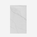 Płyta prysznicowa 120x90cm wpuszczana w podłogę imitujące marmur Stone MM Oferta