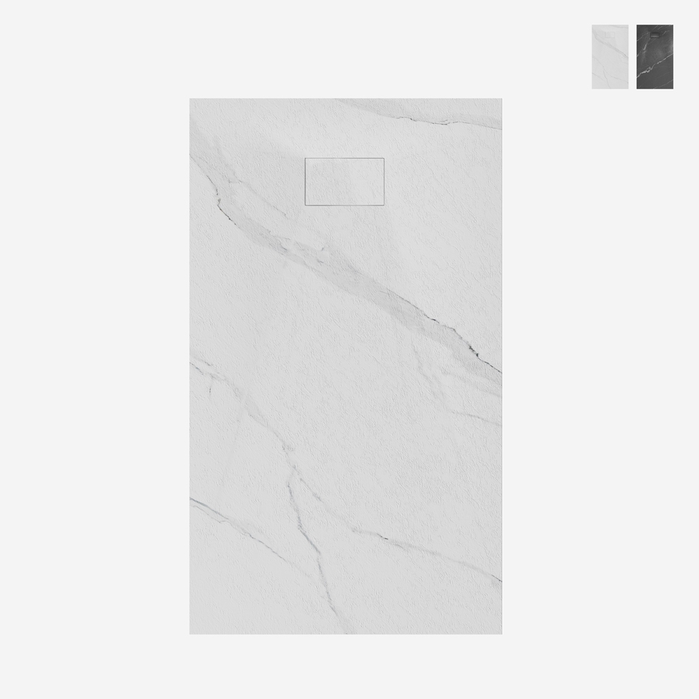 Płyta prysznicowa 120x90cm wpuszczana w podłogę imitujące marmur Stone MM Promocja Płyta prysznicowa 120x90cm wpuszczana w podłogę imitujące marmur Stone MM Promocja