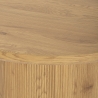Stół jadalniany kuchenny okrągły z drewna 120cm podstawa Bering Oferta