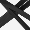 Stół jadalniany nowoczesny 180x90cm design efekt marmuru Tijuana Środki