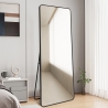 Duże lustro podłogowe ścienne 180x80cm, nowoczesne, czarne Arsen-B Sprzedaż