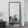 Lustro podłogowe ścienne styl nowoczesny 180x80cm szare Heima Oferta