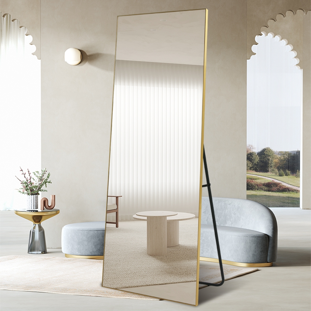 Lustro podłogowe ścienne złote 180x80cm hol sypialnia Hamstur-G Promocja Lustro podłogowe ścienne złote 180x80cm hol sypialnia Hamstur-G Promocja