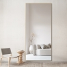 Lustro podłogowe ścienne złote 180x80cm hol sypialnia Hamstur-G Sprzedaż