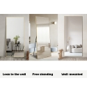 Lustro podłogowe ścienne złote 180x80cm hol sypialnia Hamstur-G Rabaty