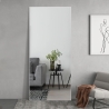 Lustro 180x80 cm ścienne podłogowe srebrny Hamstur-S Sprzedaż