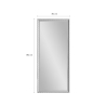 Lustro stojące na ścianie dekoracyjne 180x80cm z klasyczną ramą Vestur-C Katalog