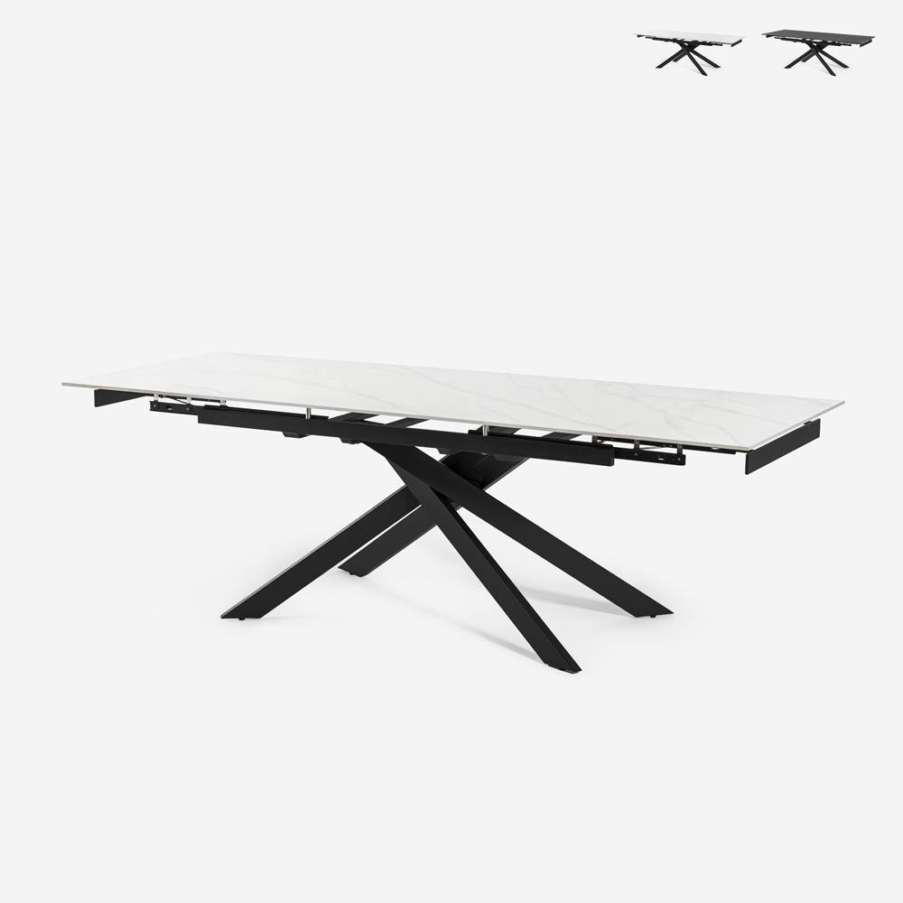 Stół rozkładany imitacja marmuru 160-240x90cm kuchnia nowoczesny design Quito Sprzedaż Stół rozkładany imitacja marmuru 160-240x90cm kuchnia nowoczesny design Quito Sprzedaż