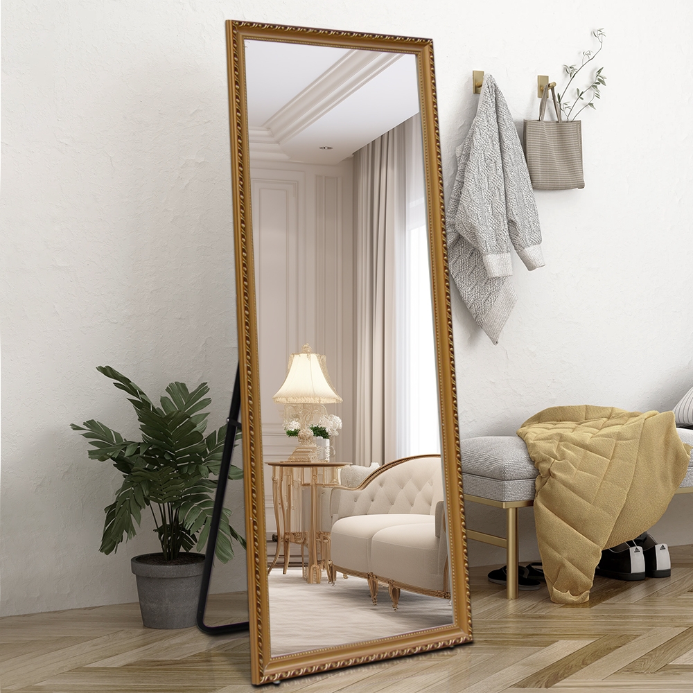 Lustro wiszące stojące 180x80cm złote klasyczne Vestur-G Promocja Lustro wiszące stojące 180x80cm złote klasyczne Vestur-G Promocja