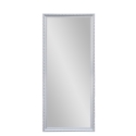 Lustro podłogowe ścienne 180x80 cm z klasyczną ramą srebrną Vestur-S. Sprzedaż