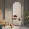 Lustro ścienne z czarną ramą 170x65cm nowoczesny design Selur Sprzedaż