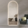 Lustro ścienne z tylnym oświetleniem LED 170x65cm Stjarna Oferta