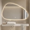 Lustro łazienkowe z funkcją zapobiegającą parowaniu, nowoczesny design z podświetleniem LED Humar Oferta