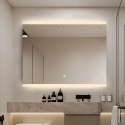 Lustro łazienkowe z podświetleniem LED 90x70cm z funkcją zapobiegającą parowaniu Krona L Oferta