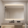 Lustro łazienkowe z podświetleniem LED 90x70cm z funkcją zapobiegającą parowaniu Krona L Oferta