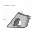Namiot dachowy dwuosobowy box uniwersalny 140x225cm Honduras Koszt