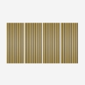 4 x panele dekoracyjne ścienne drewniane złote 120x60cm Tabb-GO Promocja