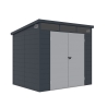 Casetta box na narzędzia ogrodowe z polipropylenu 238x191x215cm Bolsena Oferta