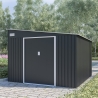 Domek ogrodowy z metalu na narzędzia 279x321x203cm Maratea Promocja
