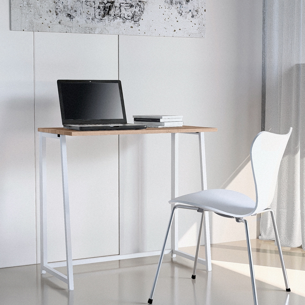 Biurko ufficio składane białe drewniane oszczędzające miejsce 80x45x75 Wolly W Promocja Biurko ufficio składane białe drewniane oszczędzające miejsce 80x45x75 Wolly W Promocja