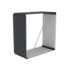 Drewutnia do ogrodu z metalu 110x52x110cm Livigno Sprzedaż