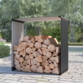 Drewutnia do ogrodu z metalu 110x52x110cm Livigno Promocja
