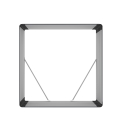 Drewutnia do ogrodu z metalu 110x52x110cm Livigno Rabaty