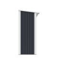 Drewutnia zewnętrzna z metalu do ogrodu 182x89x190cm Vipiteno Rabaty