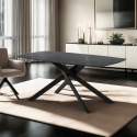Stół jadalniany nowoczesny 180x90cm design efekt marmuru Tijuana Sprzedaż