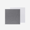 Zestaw 8 ozdobnych paneli akustycznych w stylowym wzornictwie 60x60 szary Klank-GC Oferta