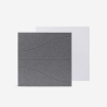 Zestaw 8 paneli dźwiękochłonnych w stylowym designie 60x60 z poliestru Szary Zarbi-GC Oferta