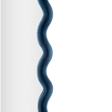 Lustro ścienne lub stojące z falistym wzornictwem w welurze 60x160 cm Emily Model