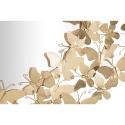 Okrągłe lustro ścienne z złotymi motylami 3D Butterfly Wind Oferta